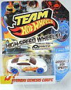 【中古】ミニカー 1/64 HYUNDAI GENESIS COUPE(ホワイト) 「TEAM HoT WHeeLS」 [X0133-0980]