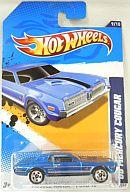 【中古】ミニカー 1/64 ’68 MERCURY COUGAR(ブルー) 「HoT WHeeLS MUSCLE MANIA-FORD12」 [V5422-07A1]