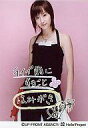 【中古】生写真(ハロプロ)/アイドル/モーニング娘。 藤本美貴/膝上・背景ピンク・衣装黒・コメント/公式生写真