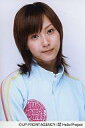 【中古】生写真(ハロプロ)/アイドル/モーニング娘。 藤本美貴/バストアップ・衣装水色・ジャージ・背景薄紫/ポストカードサイズ公式生写真