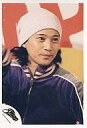 【中古】生写真(ジャニーズ)/アイドル/SMAP SMAP/中居正広/バストアップ・ジャージ紫・ニット帽白・目線右/公式生写真