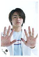 【中古】生写真(ジャニーズ)/アイドル/ジャニーズjr. ジャニーズJr./原知宏/衣装白・両手パー・上半身・背景白/公式生写真