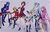 【中古】キャラカード(キャラクター) クレジットカード型フェイクカード(プラチナカード仕様) 「EXIT TUNES PRESENTS Vocaloanthems feat.初音ミク」 特典