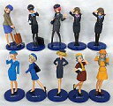 【中古】食玩 トレーディングフィギュア 全10種セット 「ANAユニフォームコレクション」