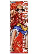 【中古】食玩 雑貨 モンキー・D・ルフィ オリジナルイラストポスター 「ワンピース イラストガム リニューアル版」