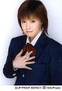 【中古】生写真(ハロプロ)/アイドル/Hello! Project 松浦亜弥/バストアップ・背景グレー・シャツ白・ブレザー紺・右手胸/公式生写真