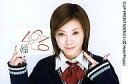 【中古】生写真(ハロプロ)/アイドル/Hello! Project 松浦亜弥/バストアップ・横型・シャツ白・ニット紺・右手4649の紙/公式生写真