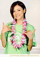 【中古】生写真(ハロプロ)/アイドル/モーニング娘。 モーニング娘。/吉澤ひとみ/腰上・衣装緑白・首飾..