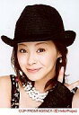 【中古】生写真(ハロプロ)/アイドル/Hello! Project 松浦亜弥/バストアップ・背景白・帽子黒・ネックレス白・右手ピース/公式生写真