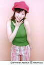 【中古】生写真(ハロプロ)/アイドル/Hello! Project 松浦亜弥/膝上・ノースリーブ緑・帽子ピンク・右手パー・左手後ろ/公式生写真