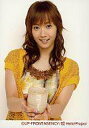 【中古】生写真(ハロプロ)/アイドル/モーニング娘。 モーニング娘。/藤本美貴/上半身・衣装黄色・茶色・両手湯のみ/公式生写真