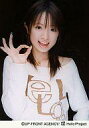 【中古】生写真(ハロプロ)/アイドル/モーニング娘。 モーニング娘。/紺野あさ美/腰上・衣装白茶・右手丸・背景黒/公式生写真
