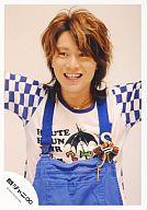 【中古】生写真(ジャニーズ)/アイドル/関ジャニ∞ 関ジャニ∞/安田章大/上半身・衣装白青・オーバーオー..