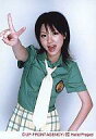 【中古】生写真(ハロプロ)/アイドル/モーニング娘。 モーニング娘。/田中れいな/腰上・シャツ緑・スカートチェック・ネクタイ白・右手ピース・口開け/公式生写真