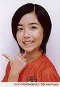 【中古】生写真(ハロプロ)/アイドル/Berryz工房 Berryz工房/清水佐紀 /顔アップ・衣装赤オレンジ・右親指突き立て・背景白/公式生写真