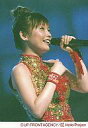 【中古】生写真(ハロプロ)/アイドル/モーニング娘。 モーニング娘。/安倍なつみ/ライブフォト・バストアップ・衣装金赤・左手マイク・右手胸/公式生写真
