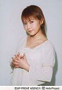 【中古】生写真(ハロプロ)/アイドル/モーニング娘。 モーニング娘。/安倍なつみ/腰上・衣装白・両手重ね・背景白/公式生写真