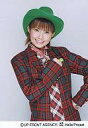 【中古】生写真(ハロプロ)/アイドル/モーニング娘。 モーニング娘。/安倍なつみ/上半身・衣装チェック柄赤グレー・帽子緑・右手親指立て・左手腰/公式生写真