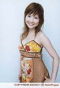 【中古】生写真(ハロプロ)/アイドル/モーニング娘。 モーニング娘。/安倍なつみ/膝上・衣装白赤黄茶色・花柄・左向き・左手腰・背景白/公式生写真