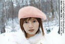 【中古】生写真(ハロプロ)/アイドル/モーニング娘。 モーニング娘。/安倍なつみ/顔アップ・横型・衣装白ファー・帽子ピンク・背景雪安倍なつみ写真集「出逢い」/公式生写真