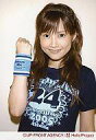 【中古】生写真(ハロプロ)/アイドル/モーニング娘。 モーニング娘。/安倍なつみ/上半身・衣装黒・リストバンド水色・右手グー・背景白/公式生写真