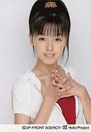 【中古】生写真(ハロプロ)/アイドル/モーニング娘。 モーニング娘。/久住小春/バストアップ・衣装白・インナー赤・両手組み/公式生写真