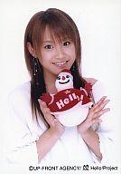 【中古】生写真(ハロプロ)/アイドル/モーニング娘。 モーニング娘。/高橋愛/上半身・衣装白・両手雪だ..