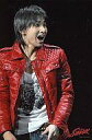 【中古】生写真(ジャニーズ)/アイドル/KinKi Kids KinKi Kids/堂本光一/ライブフォト・上半身・赤ジャケット・白インナー・ジーンズ・口開け・目線右・ネックレス/2Lサイズ/Endless SHOCK