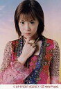 【中古】生写真(ハロプロ)/アイドル/Hello! Project Hello! Project/松浦亜弥/上半身・背景夕焼け・右手握り胸元・口閉じ・衣装カラフルなドレス/公式生写真