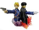 【中古】食玩 トレーディングフィギュア リザ・ホークアイ&ロイ・マスタング 「鋼の錬金術師 キャラクターズDX」