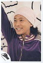 【中古】生写真(ジャニーズ)/アイドル/SMAP SMAP/中居正広/バストアップ・右腕伸ばし・紫ジャージ・白ニット帽/公式生写真