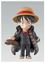 【中古】食玩 トレーディングフィギュア モンキー・D・ルフィ ストロングワールド ワンピースコレクション