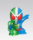 【中古】食玩 トレーディングフィギュア 6.仮面ライダーW(サイクロントリガー) 仮面ライダーキッズ 仮面ライダーW新たなる力!編