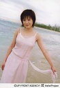 【中古】生写真(ハロプロ)/アイドル/Hello! Project Hello! Project/松浦亜弥/膝上・衣装ピンク色・背景海辺/公式生写真
