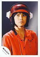 【中古】生写真(ジャニーズ)/アイドル/関ジャニ∞ 関ジャニ∞/渋谷すばる/バストアップ・関ジャニ戦隊∞レンジャー衣装赤・目線左・背景黒/公式生写真