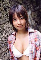 【中古】生写真(女性)/グラビアアイドル MEGUMI/上半身・チェック柄シャツ・白水着/VHS「MEGUMI H-Cup IDOL」特典