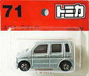 【中古】ミニカー 1/57 スズキ ワゴンR (シルバー) 「トミカ No.71」