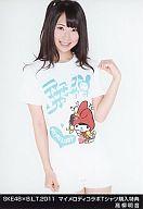 【中古】生写真(AKB48 SKE48)/アイドル/SKE48 高柳明音/膝上 左手肩/SKE48×B.L.T.2011 マイメロディコラボTシャツ購入特典