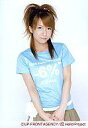 【中古】生写真(ハロプロ)/アイドル/モーニング娘。 モーニング娘。/辻希美/上半身・衣装Tシャツ水色「-6%」・両手重ね/公式生写真