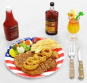 【中古】食玩 トレーディングフィギュア 8.ビックリSizeのTボーンステーキ! 「ぷちサンプルシリーズ17 夢の!!アメリカンライフ」