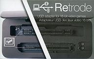 発売日 - メーカー Retrode.COM 型番 - JAN 4260302080018 備考 PC(Windws環境)でSFC/MDのカートリッジが起動可能なアダプターになります。動作には、PCで動作するエミュレーター環境が必要になります。対応していないゲームも御座います。予めご了承下さい。※付属品のUSBケーブルにつきまして、本体への差込が緩く外れ易い事が御座いますが、差込口の設計上の使用となります。本体動作に問題は御座いませんが、設計上の使用につきましての保障は致しかねます。 関連商品はこちらから Retrode.COM　