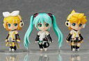 【中古】トレーディングフィギュア ねんどろいどぷち ミク リン レン アペンドセット 「グッスマくじ 初音ミク 2012 Winter Ver.」 C賞