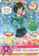 【中古】プリキュアデータカードダス/ノーマル/ドレスカード/【プリキュアオールスターズ】スマイル05「マーチオータムコレクション」 15/54[ノーマル]：パフスリーブチェックシャツ(緑川なお)