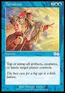 【中古】マジックザギャザリング/英語版/U/青/Urza’s Saga(ウルザズ・サーガ) 105/350[U]：【USG】Turnabout/転換