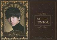 【中古】コレクションカード(男性)/Super Junior - スターコレクションカード SJ123 ： ソンミン/Luxury Classic Card/Super Junior - スターコレクションカード