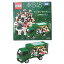 【中古】ミニカー AKB48 ラッピングトラック(GREEN ver.) 「トミカ」 セブンイレブン限定