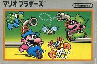 【中古】ファミコンソフト マリオブラザーズ (箱説あり)