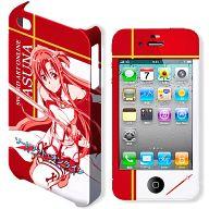 【中古】携帯ジャケット・カバー デザイン1(アスナ/レッド) デザジャケット for iPhone4/4S 「ソードアート・オンライン」