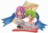 【中古】トレーディングフィギュア シェリル・ノーム&ランカ・リー 「一番くじきゅんキャラわーるど まくろす30th Anniversary ふぁ〜すとあたっく!」 A賞 きゅんキャラびねっと