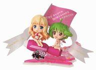 【中古】トレーディングフィギュア シェリル・ノーム&ランカ・リー スペシャルカラーver. 「一番くじきゅんキャラわーるど まくろす30th Anniversary ふぁ〜すとあたっく!」 ラストワン賞 きゅんキャラびねっと